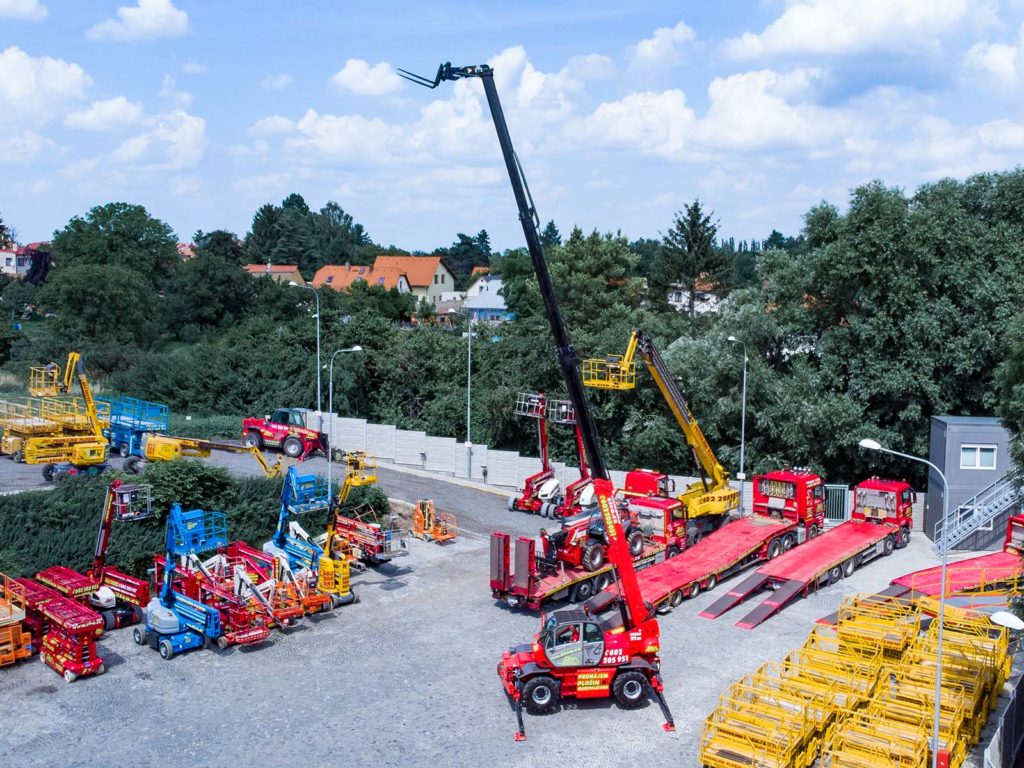 Manitou MRT 2150+ maximální pracovní výška 20,6m - SICO Rent